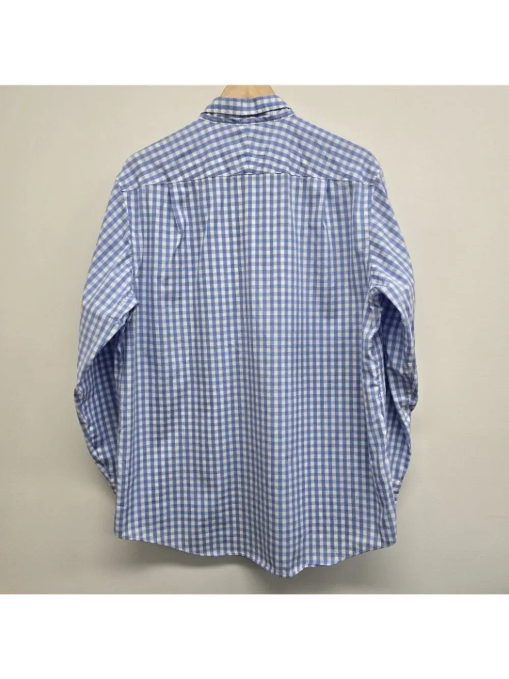 Charles Tyrwhitt Weekend Button Down Dress Shirt Sz L Non-Iron Classic Fit Blue